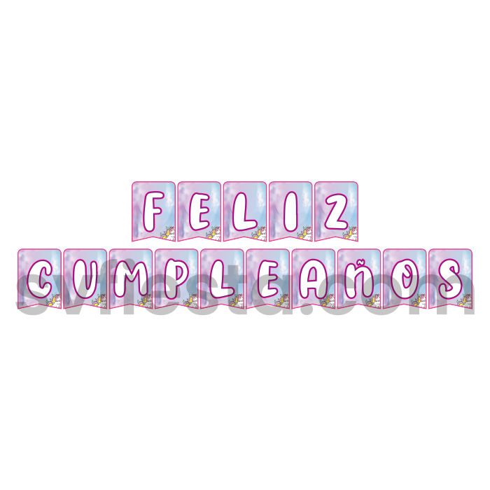 Baner Unicornio
