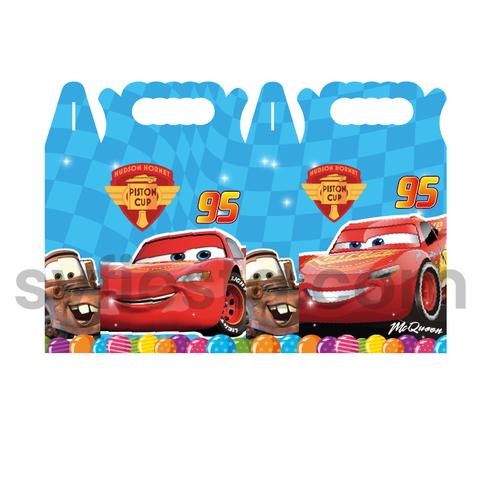 Caja dulces Cars