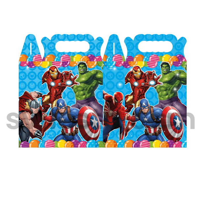 Caja dulces Avengers