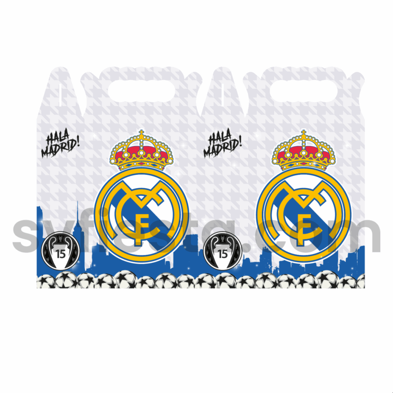 Caja dulces Real madrid