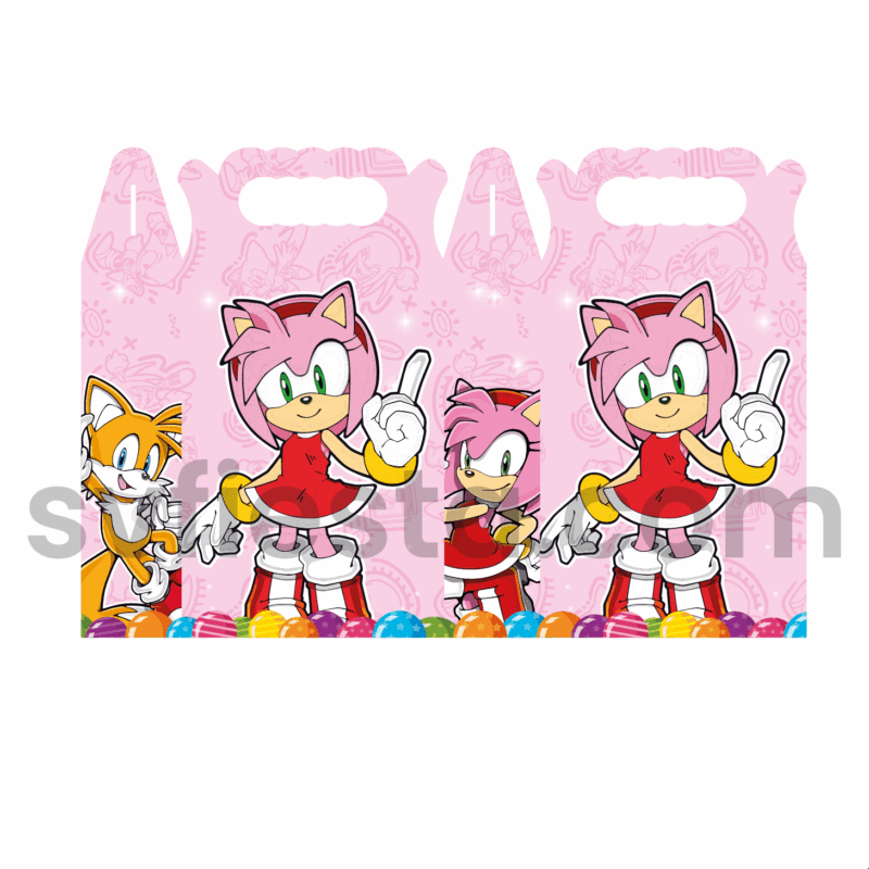 Caja dulces Sonic niña