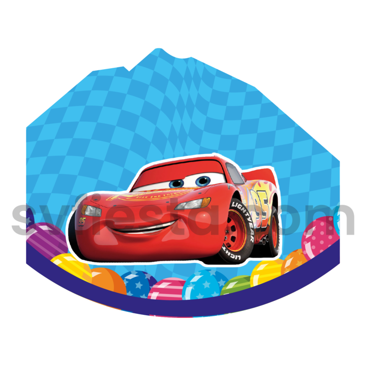 Gorro cumpleañero Cars Doc.