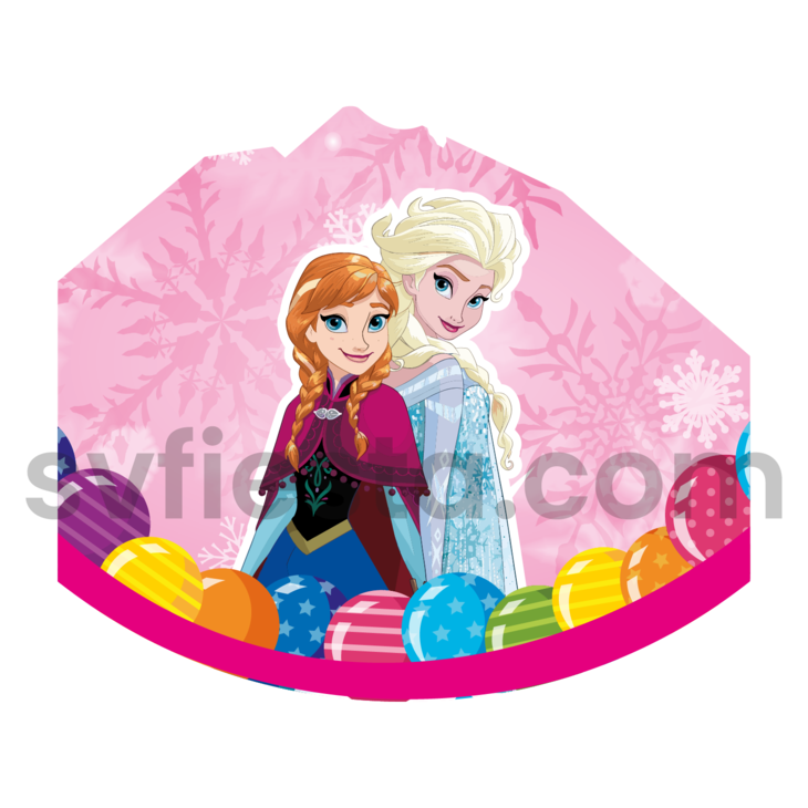 Gorro cumpleañero Frozen Doc.