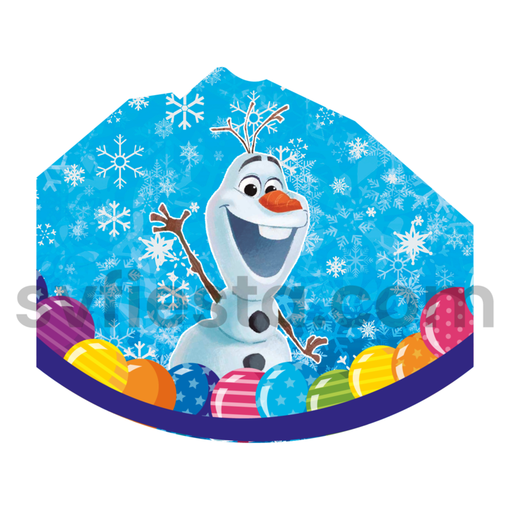 Gorro cumpleañero Olaf Doc.