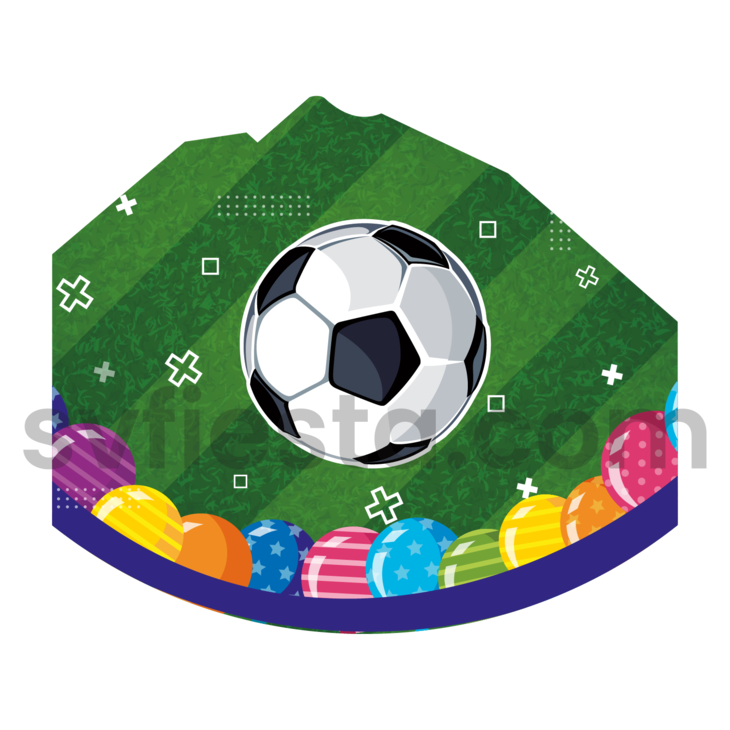 Gorro cumpleañero Pelota Doc.