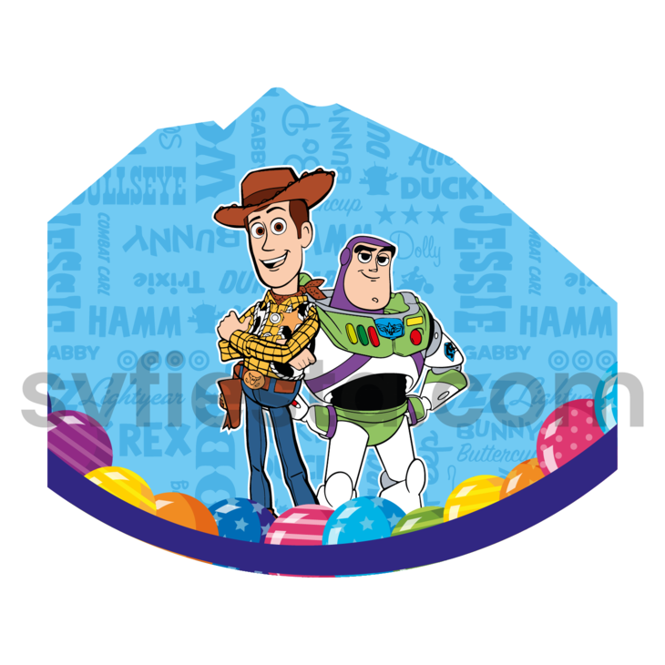 Gorro cumpleañero Toy Story Doc.