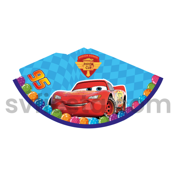 Gorro invitados Cars