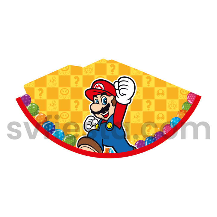 Gorro invitados Mario