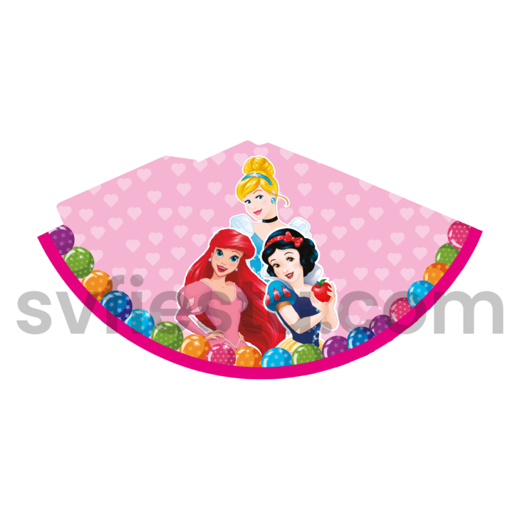 Gorro invitados Princesas