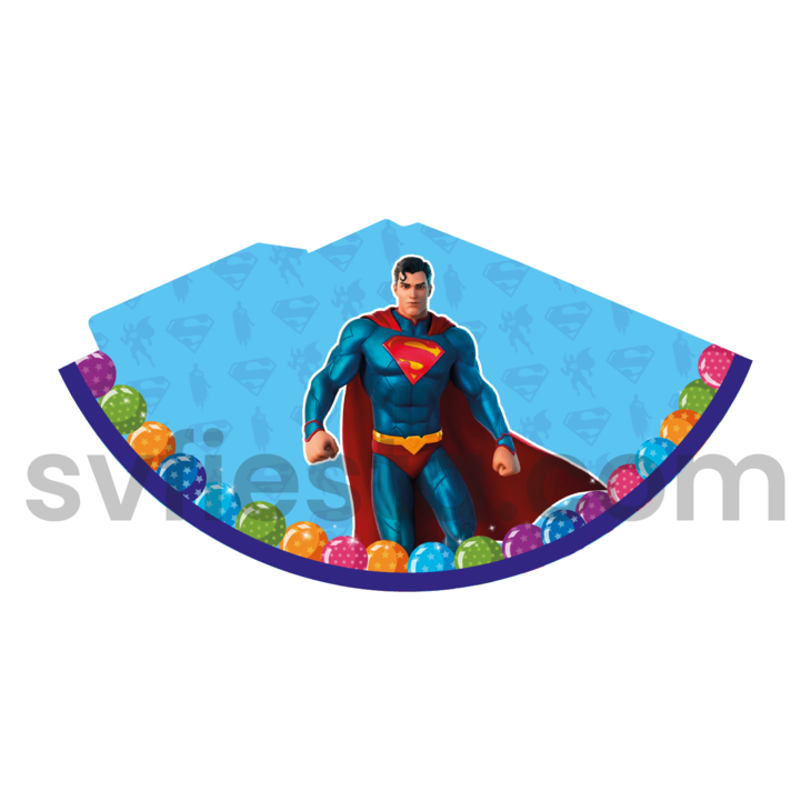 Gorro invitados Superman
