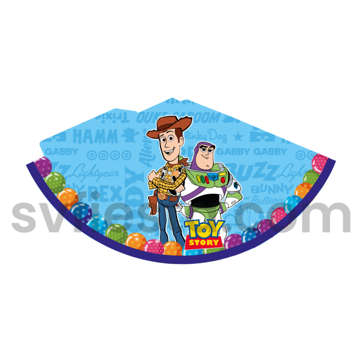 Gorro invitados Toy Story