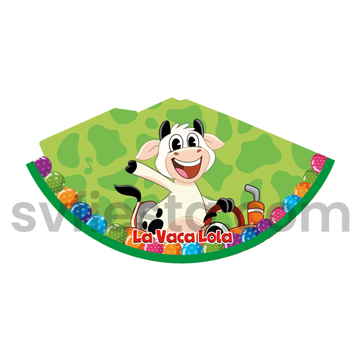 Gorro invitados Vaca Lola