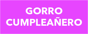 Gorro cumpleañero