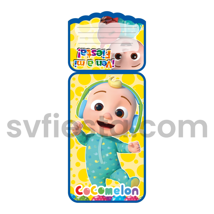 Tarjeta cumpleaños Cocomelon