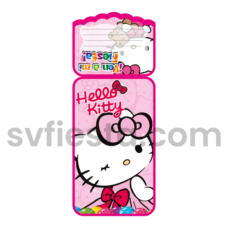 Tarjeta cumpleaños Hello Kitty