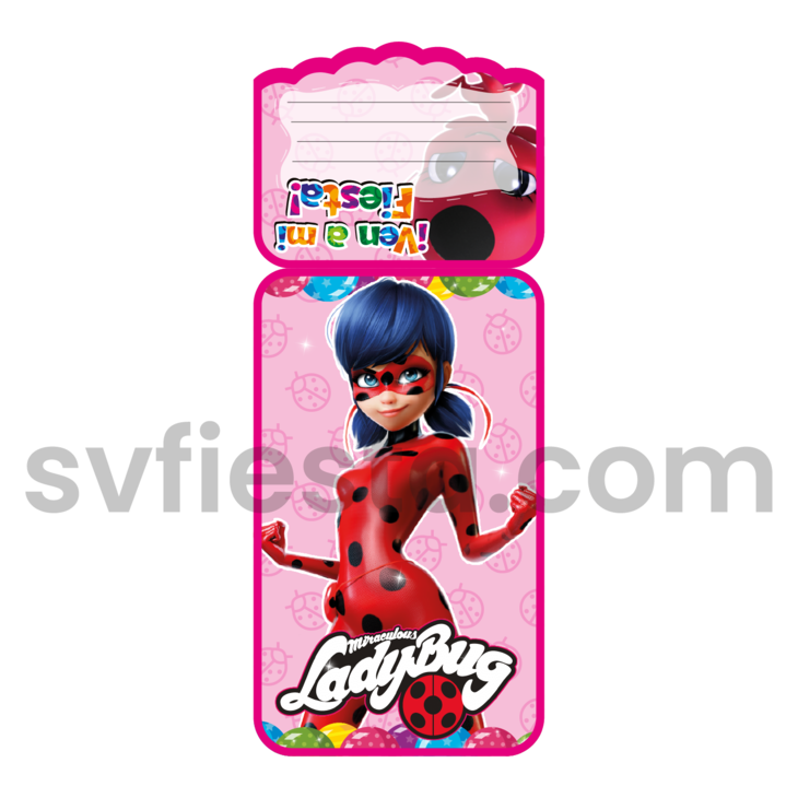 Tarjeta cumpleaños Lady Bug
