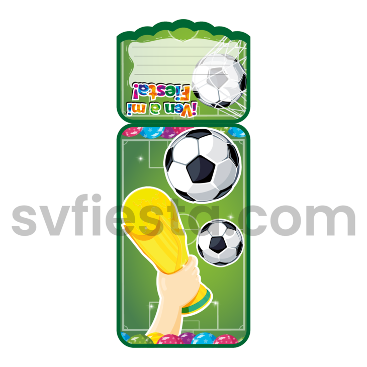 Tarjeta cumpleaños Pelota